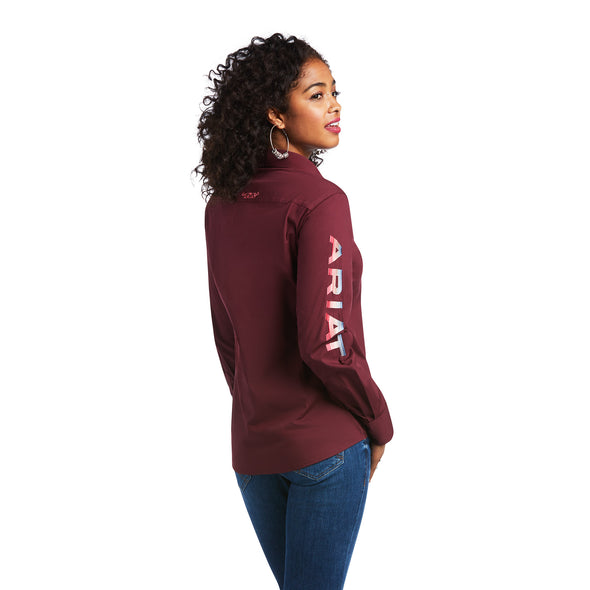Camisa Team Kirby Stretch Zinfandel