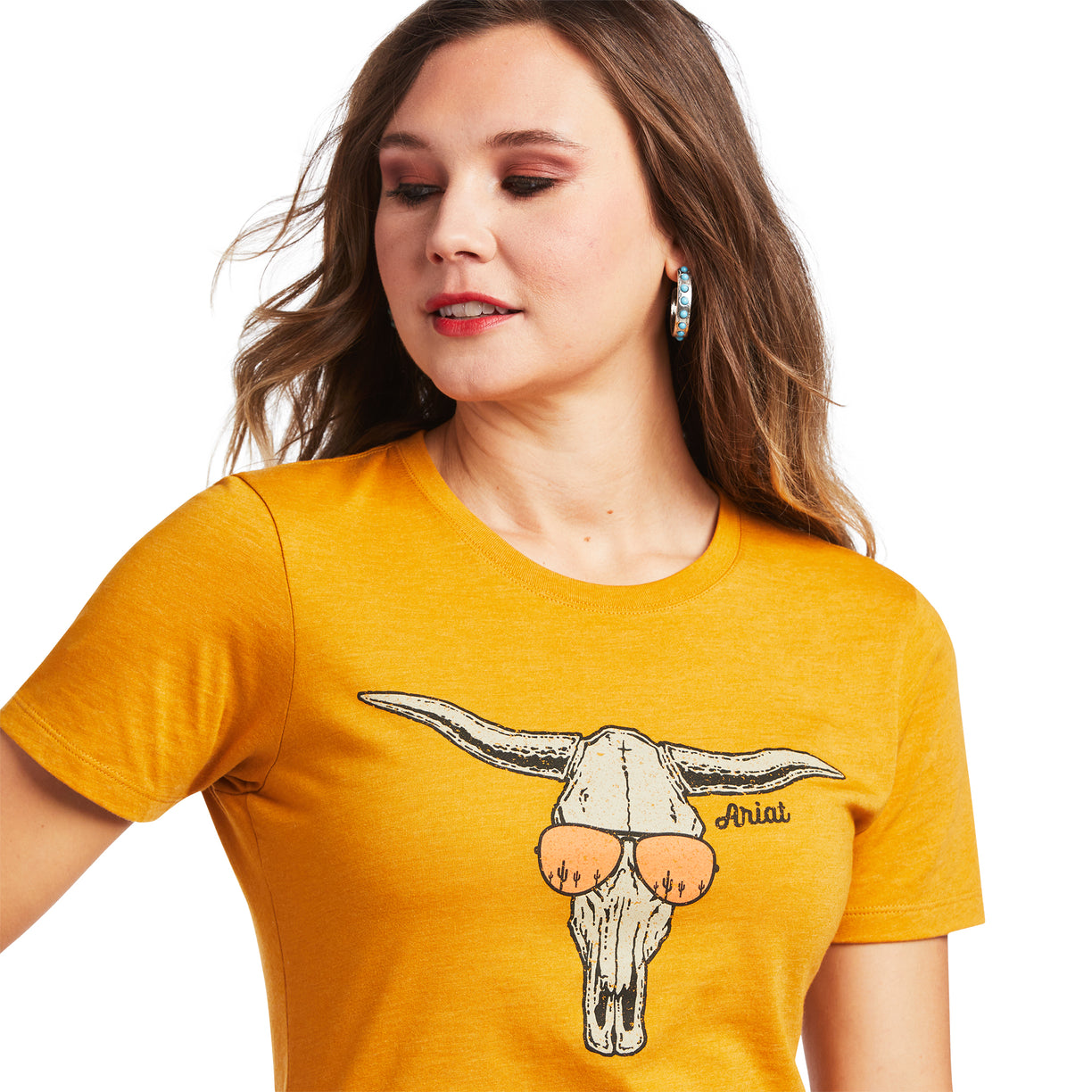 Playera Ariat Sunglass Calavera