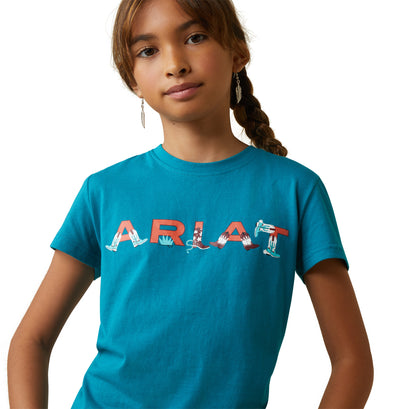 Playera Ariat Infantil R.E.A.L. Boot Kickin'