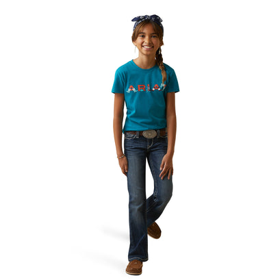 Playera Ariat Infantil R.E.A.L. Boot Kickin'
