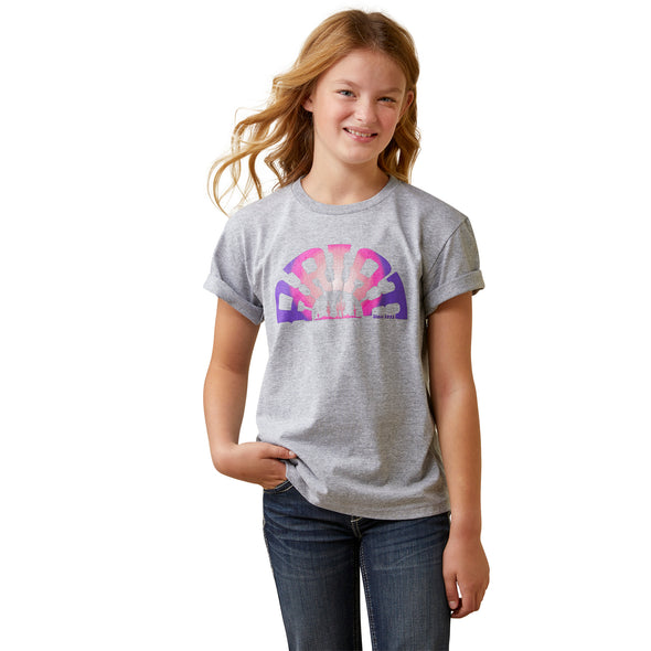 Playera Ariat Infantil Rainbow Sunset