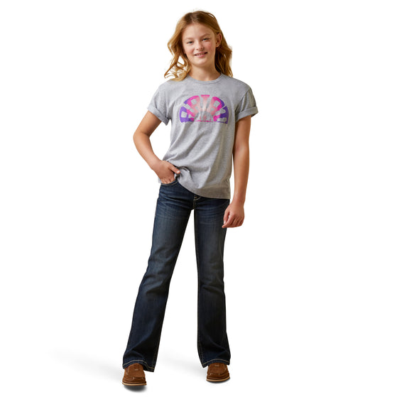 Playera Ariat Infantil Rainbow Sunset