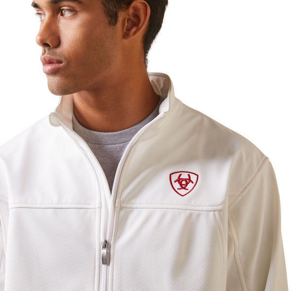 Chamarra Ariat New Team Softshell México Blanco