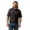 Camisa Polo Ariat All Over Print Negro