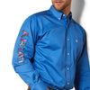 Camisa Team Logo Twill Campanula Corte Fitted