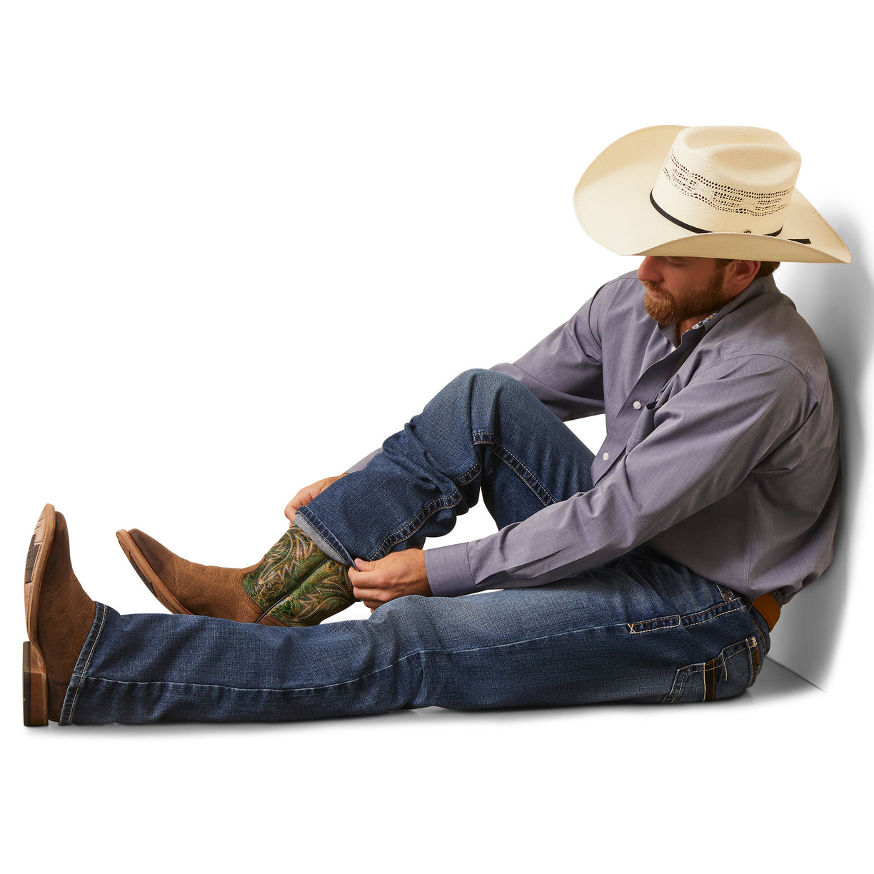 Camisa Libre de Arrugas Solid Pinpoint Oxford Corte Clásico