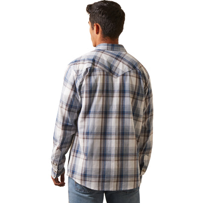 Camisa Ariat Haston Corte Retro Botón a Presión