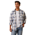 Camisa Ariat Haston Corte Retro Botón a Presión