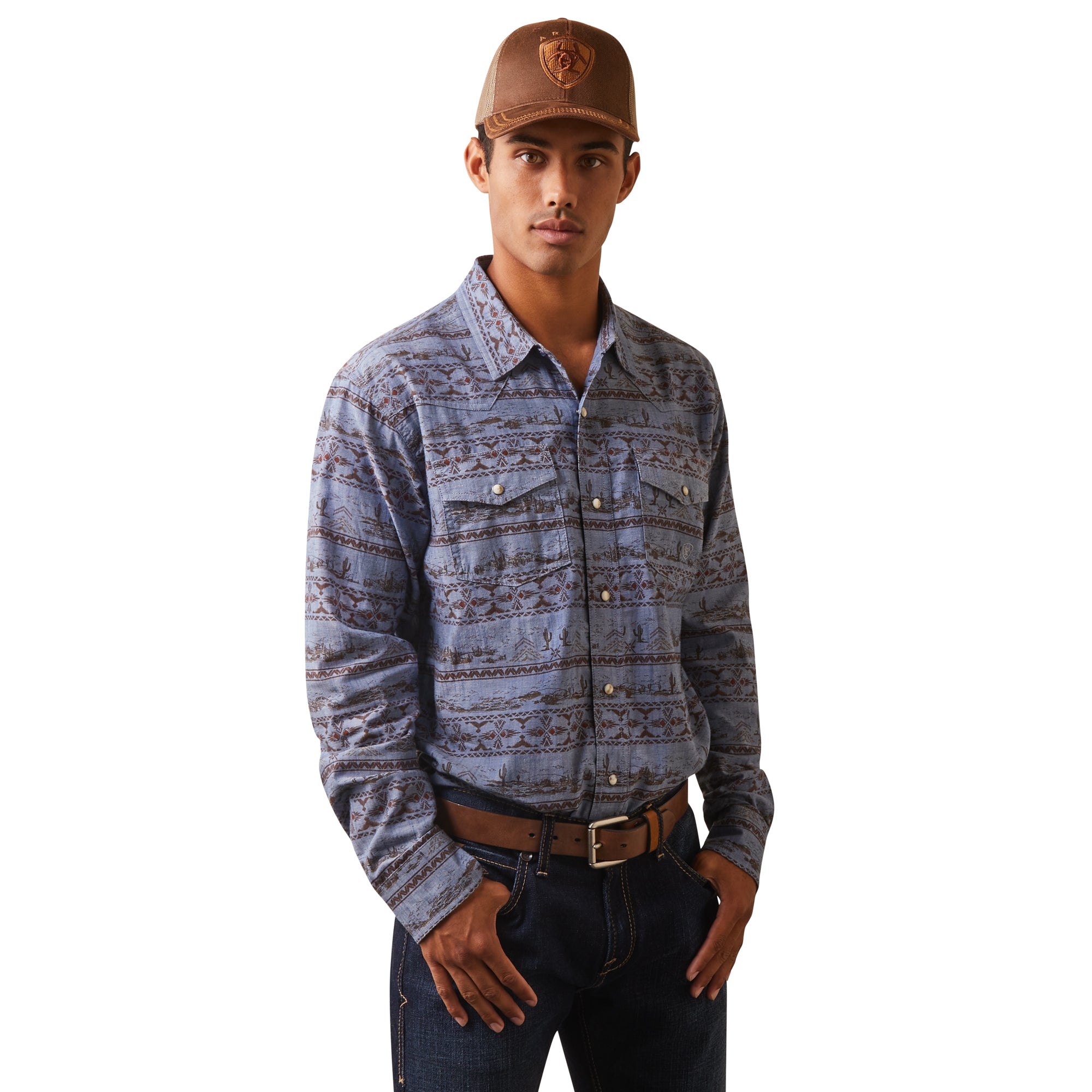 Camisa clearance ariat hombre