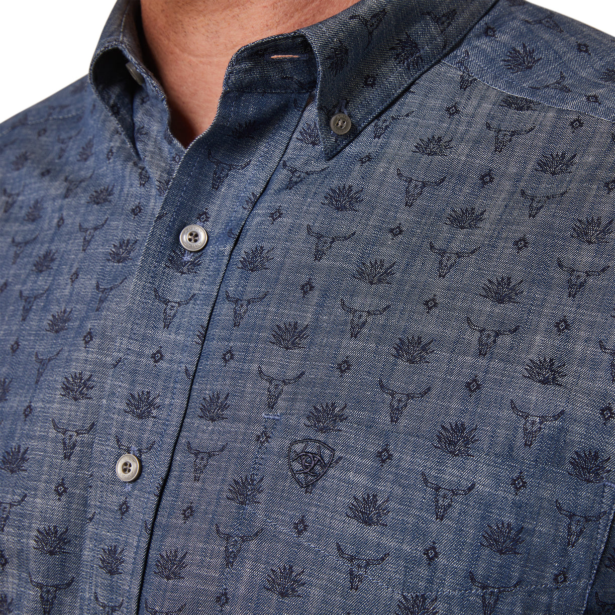 Camisa Ariat Noah Corte Clásico