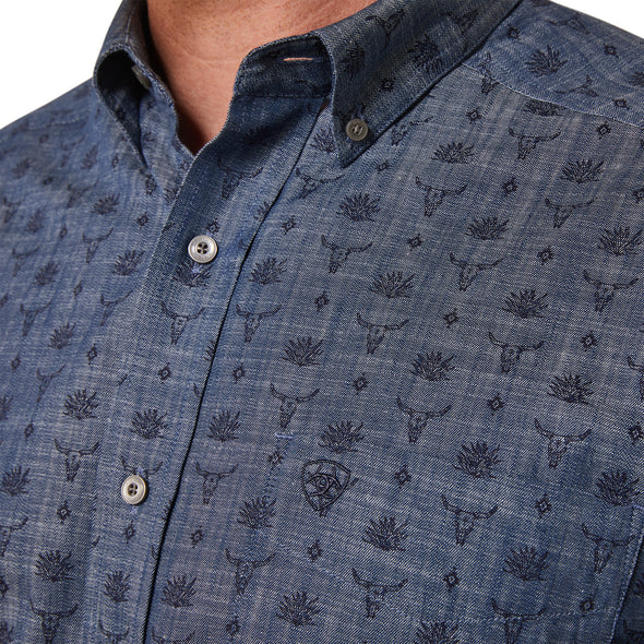 Camisa Ariat Noah Corte Clásico