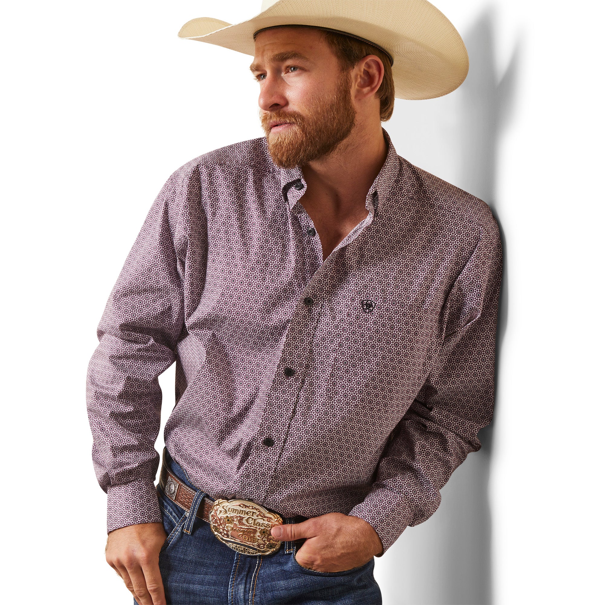 Camisa Ariat Demetri Corte Clasico Ariat Mexico