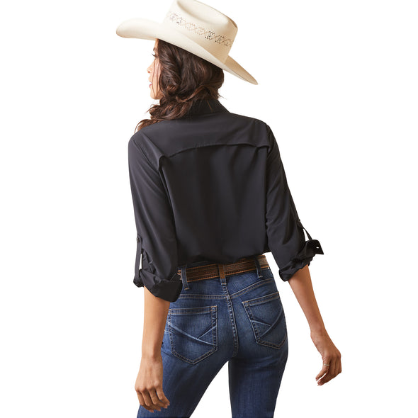 Camisa Ariat VentTEK Stretch Negro