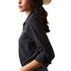 Camisa Ariat VentTEK Stretch Negro