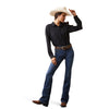 Camisa Ariat VentTEK Stretch Negro