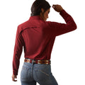 Camisa Ariat VentTEK Stretch Pomegranate
