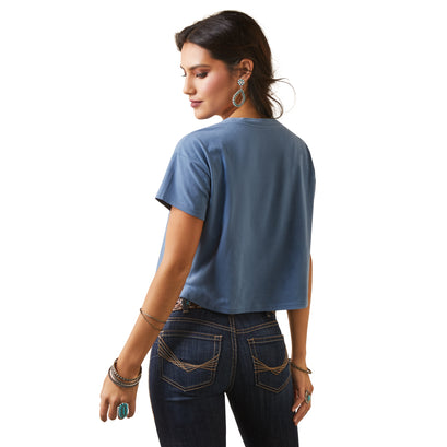 Playera Ariat Treasure Copen Blue