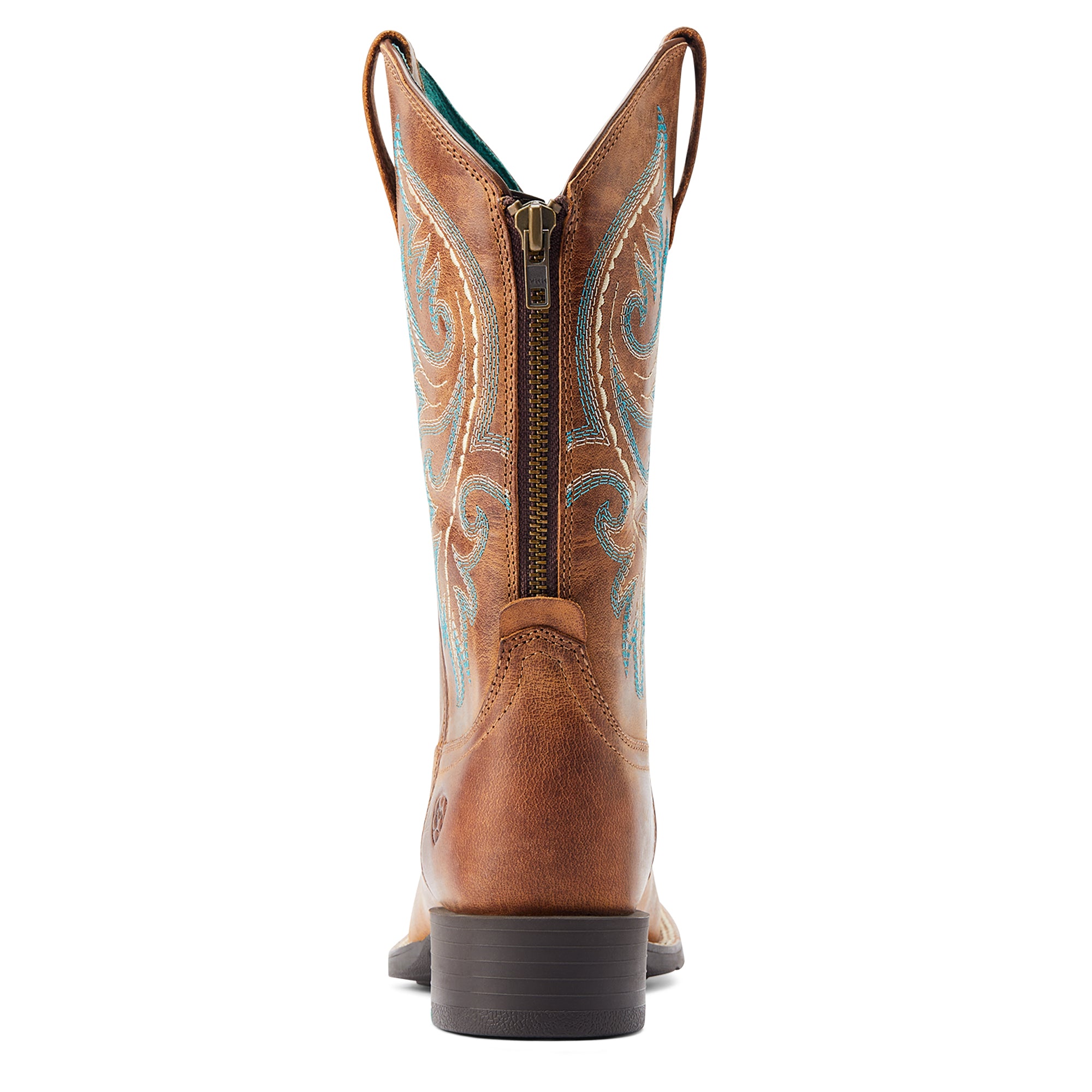Bota Vaquera Round Up Cremallera Trasera Ariat Mexico